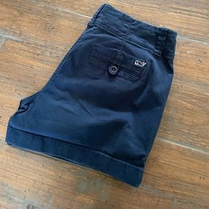 Vinyard Vine Navy Chino Shorts 3" length